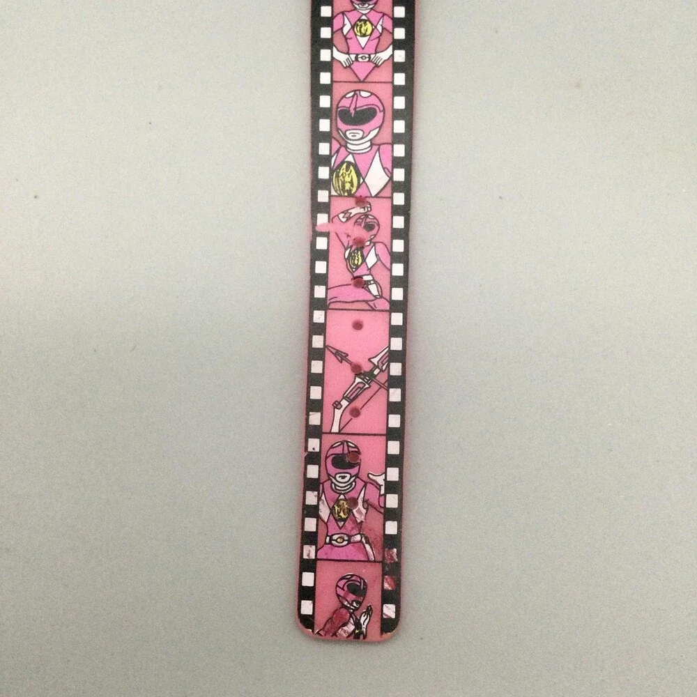 Vintage Mighty Morphin Power Rangers Girls Watch 33mm Pink Ranger 94 New Battery